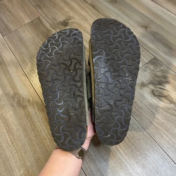 Birkenstock Arizona Suede Leather Sandals Women's Size EU 39 US 8 - Picture 4 of 4